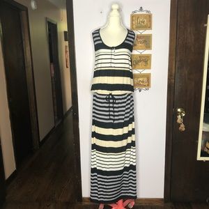 Stripe Maxi Dress (see description)